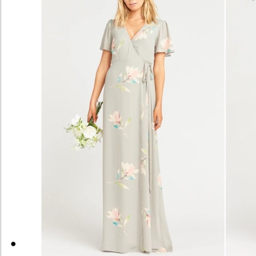 Show Me Your Mumu Noelle Flutter Wrap Dress